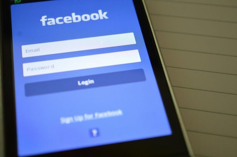 facebook login and registration